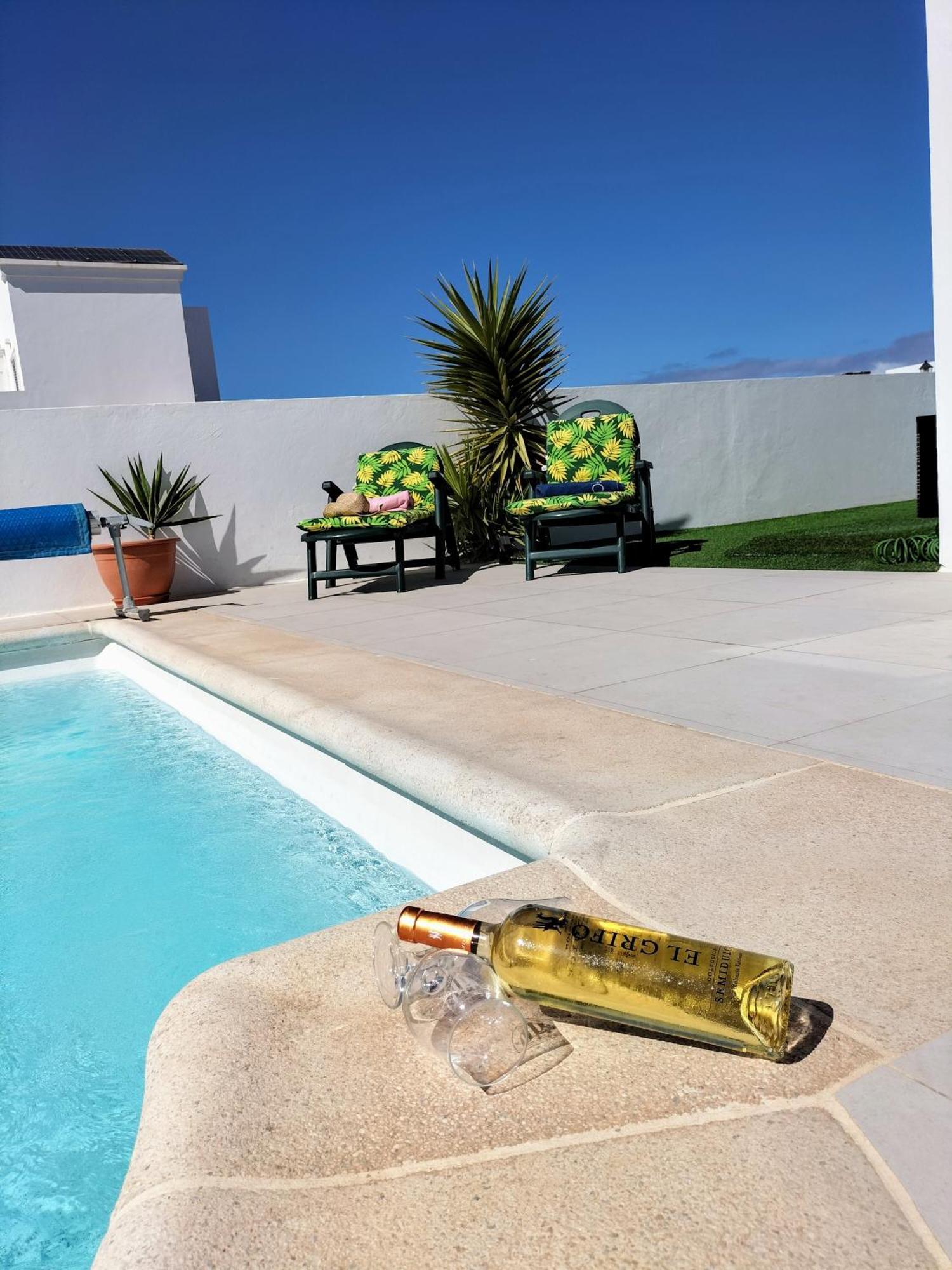 Lovely Villa Agua & Fuego,Heated Pool Playa Blanca  Esterno foto